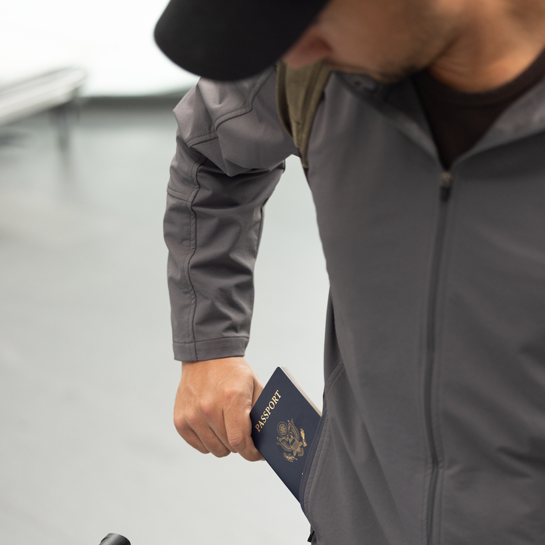 A Packable, Odor-Proof Travel Jacket Designed For Comfort