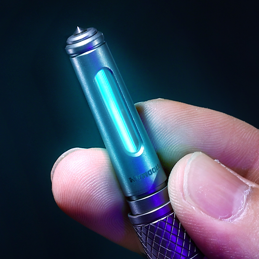 Quick-Release Titanium Tool With Tritium Glow