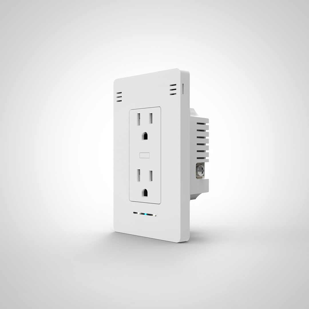 The World's First Sensing Coverplate Smart Outlet