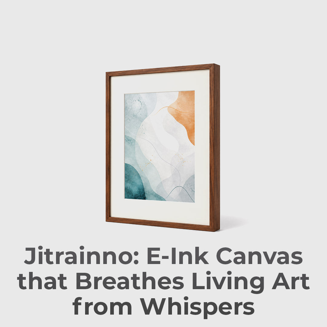 AI E-Ink Canvas For Living Wall Art