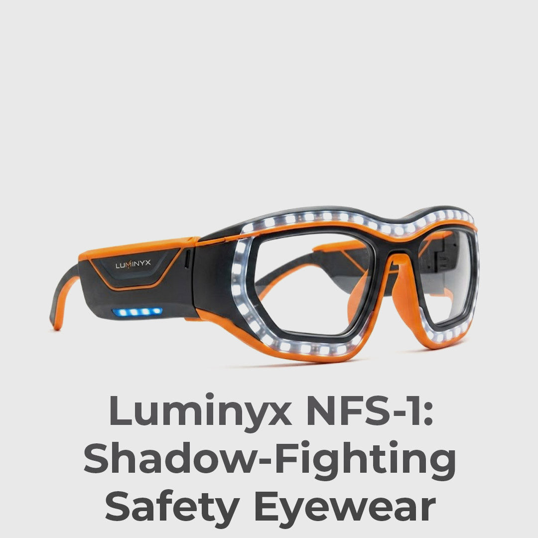 Hands-Free Illuminated Safety Glasses