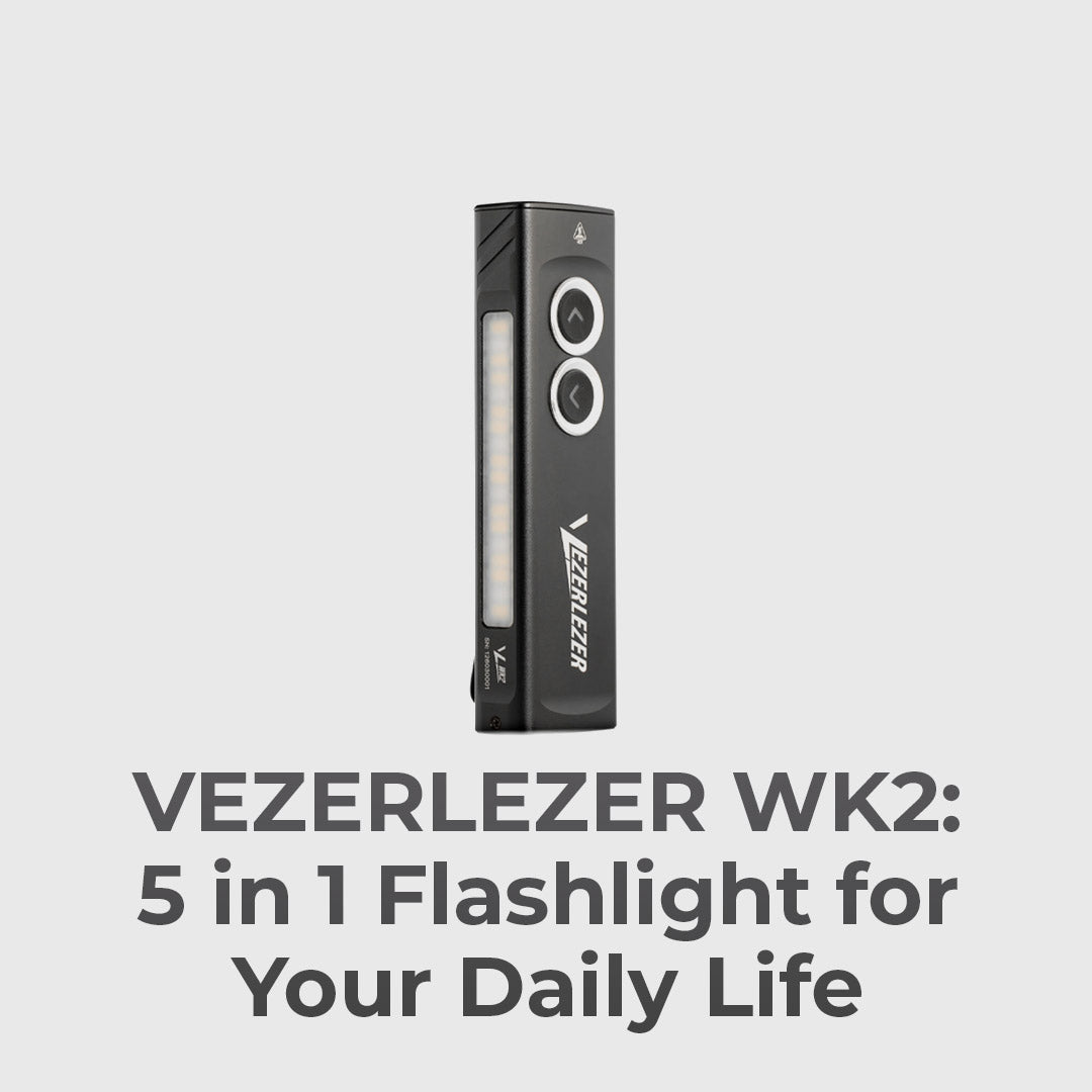 5-in-1 Flashlight With 1300 Lumens
