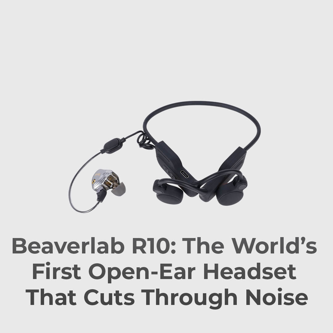 Open-Ear Headset For Real-World Noise