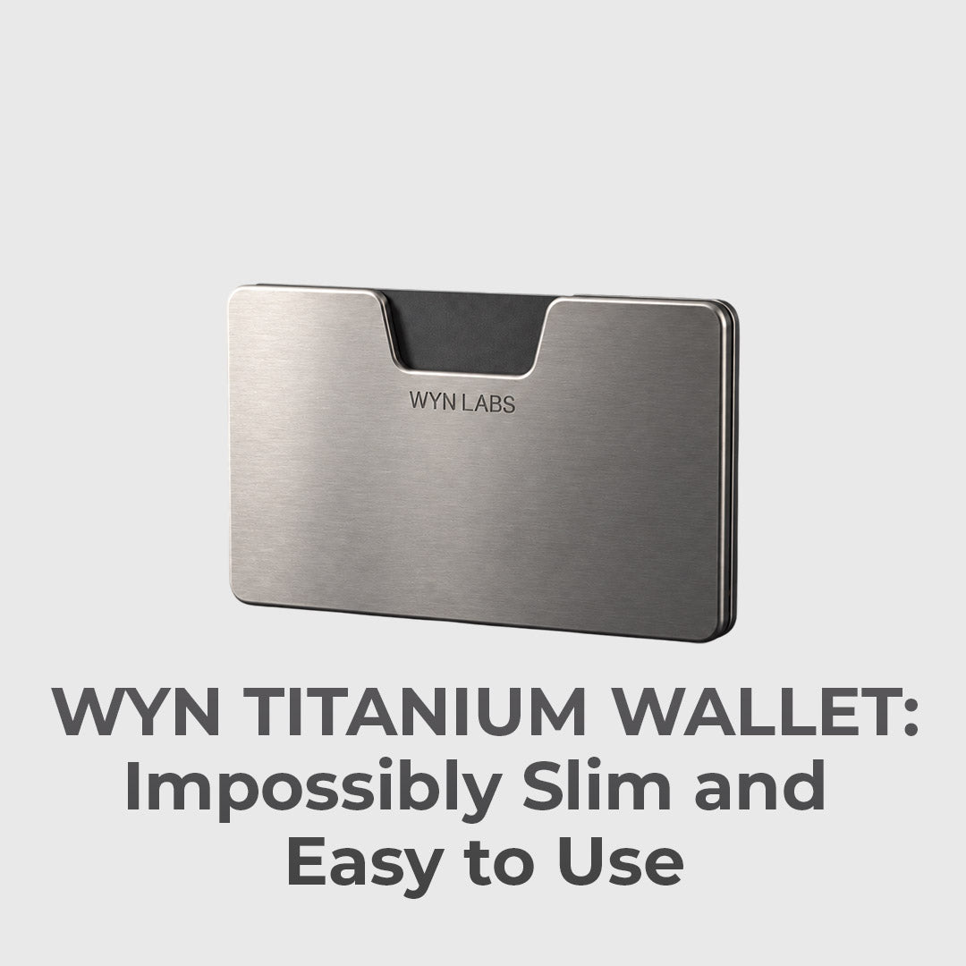 The Easy-Access Titanium Wallet