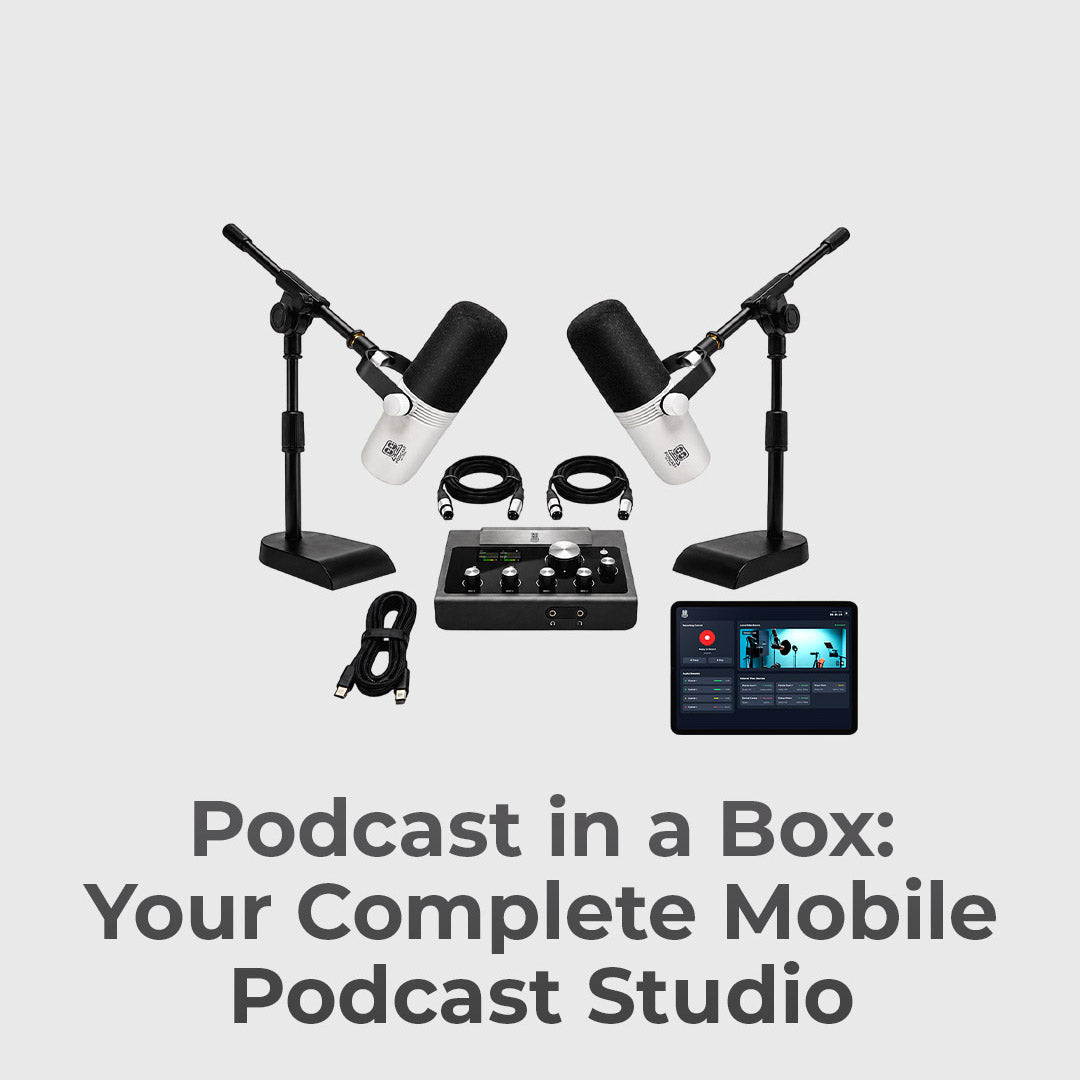 Professional Podcasts Without A Permanent Studio