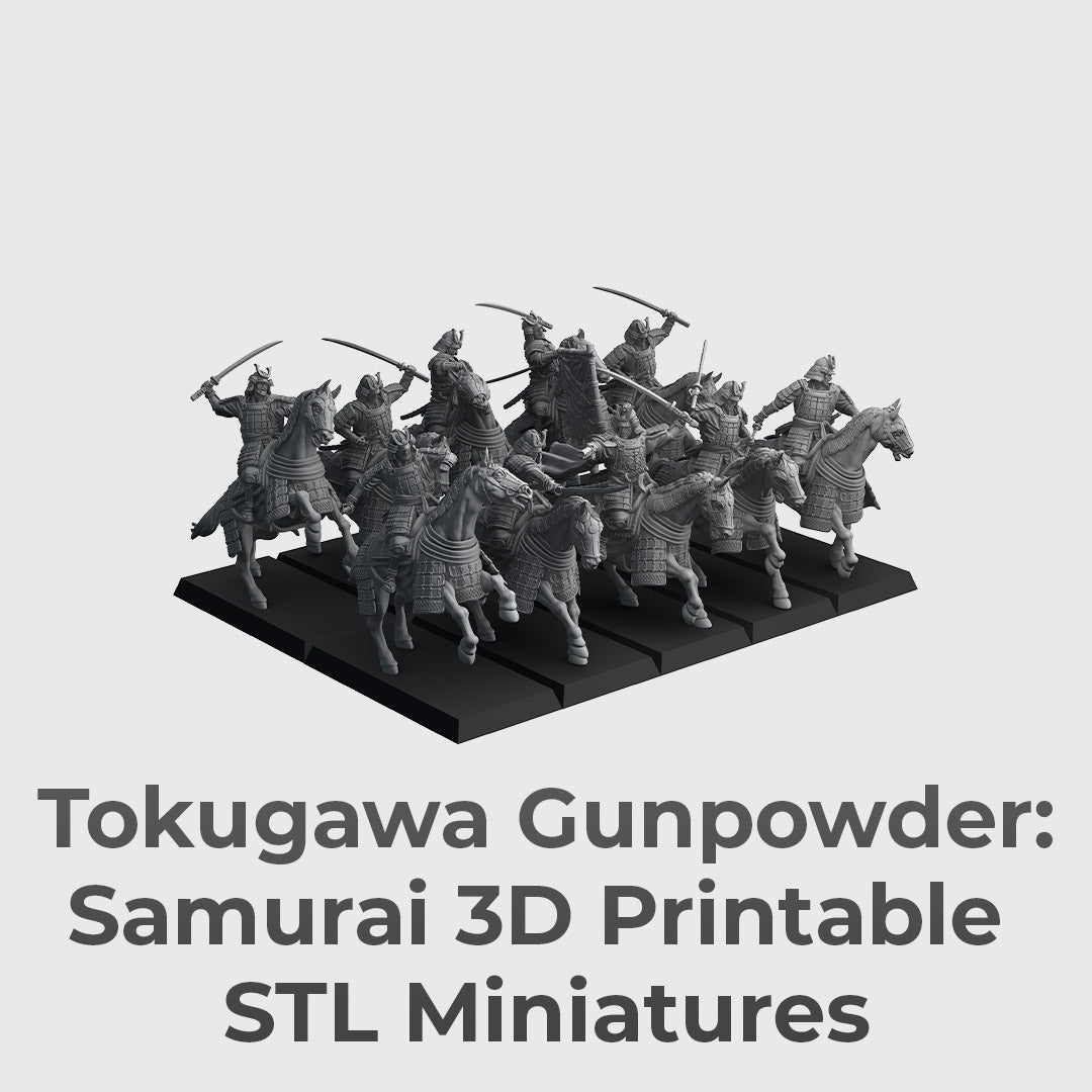 30mm Samurai STL Army