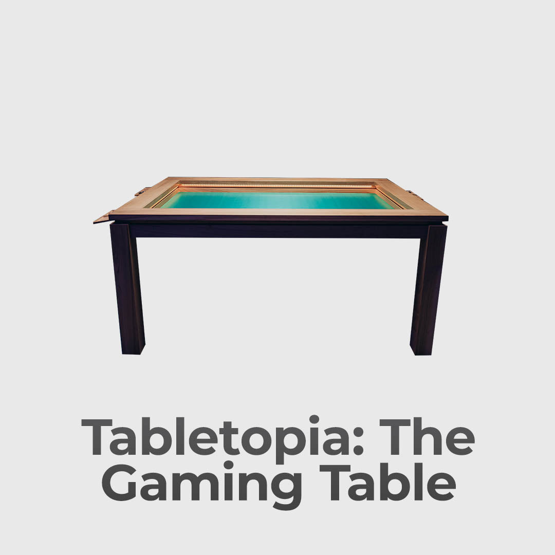 A Table That Transforms From Dining To Gaming In Seconds