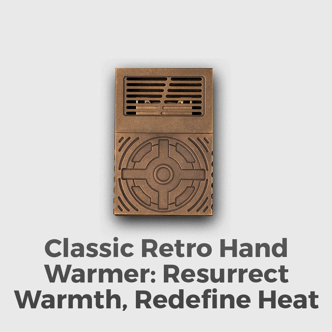 Titanium Hand Warmer With 10-Hour Heat