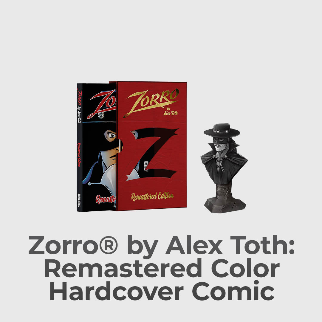 Zorro Returns In A Deluxe Remaster Of Alex Toth&#39;s Timeless Classic