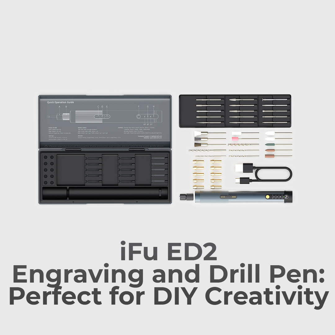 Compact Engraving And Drill Pen For Creative People