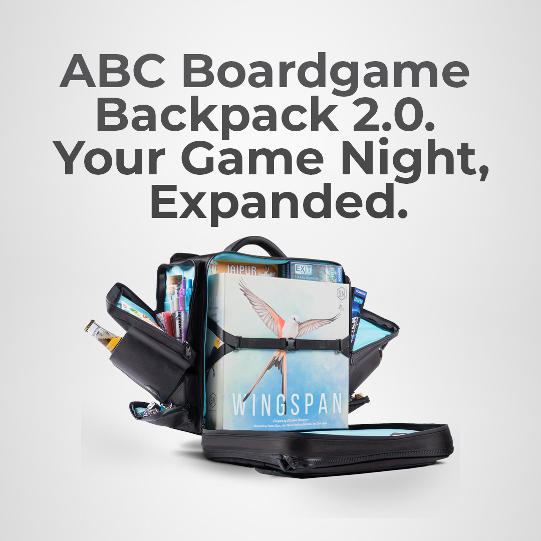 The Ultimate Board Game Backpack