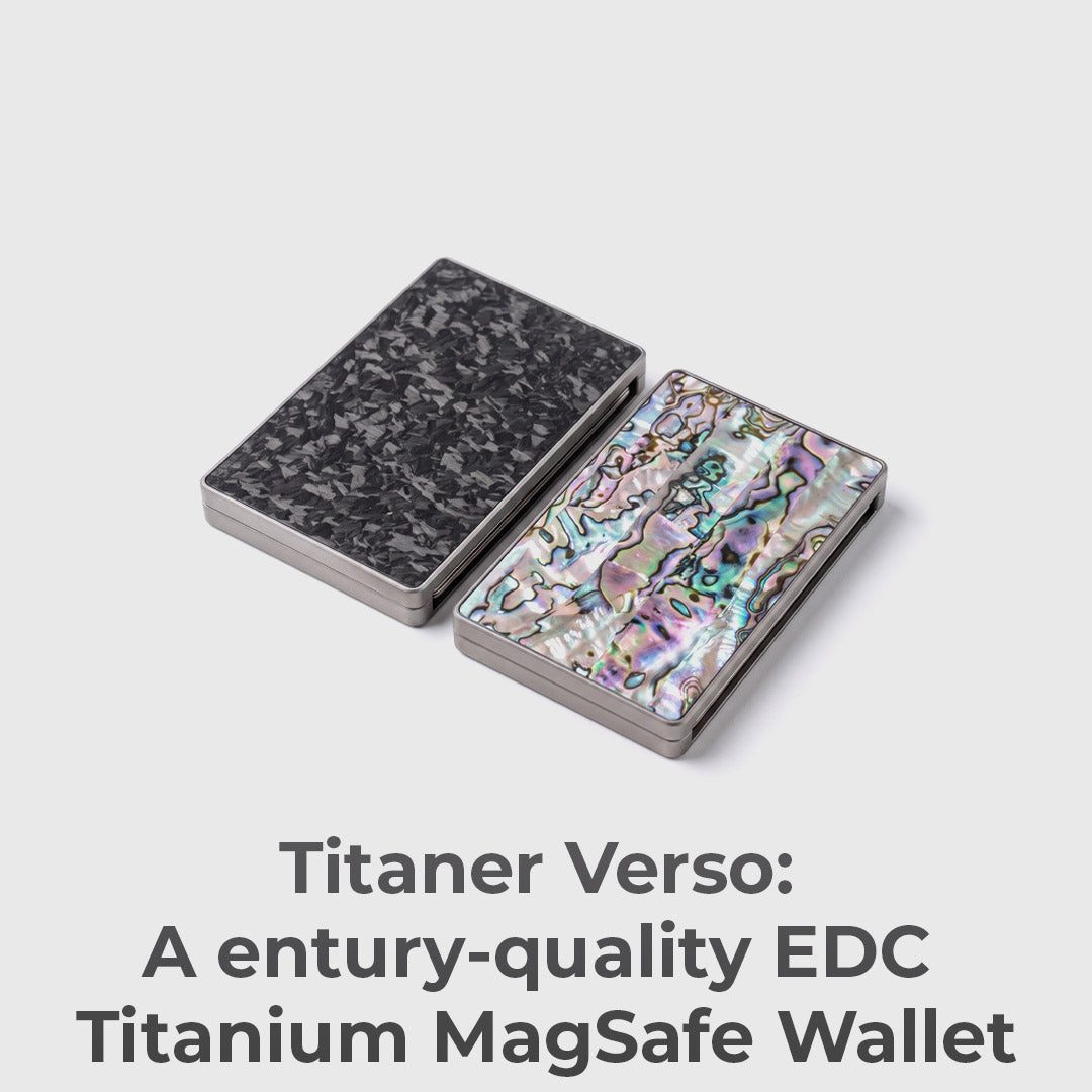 Titanium MagSafe Wallet With 15+ Tools