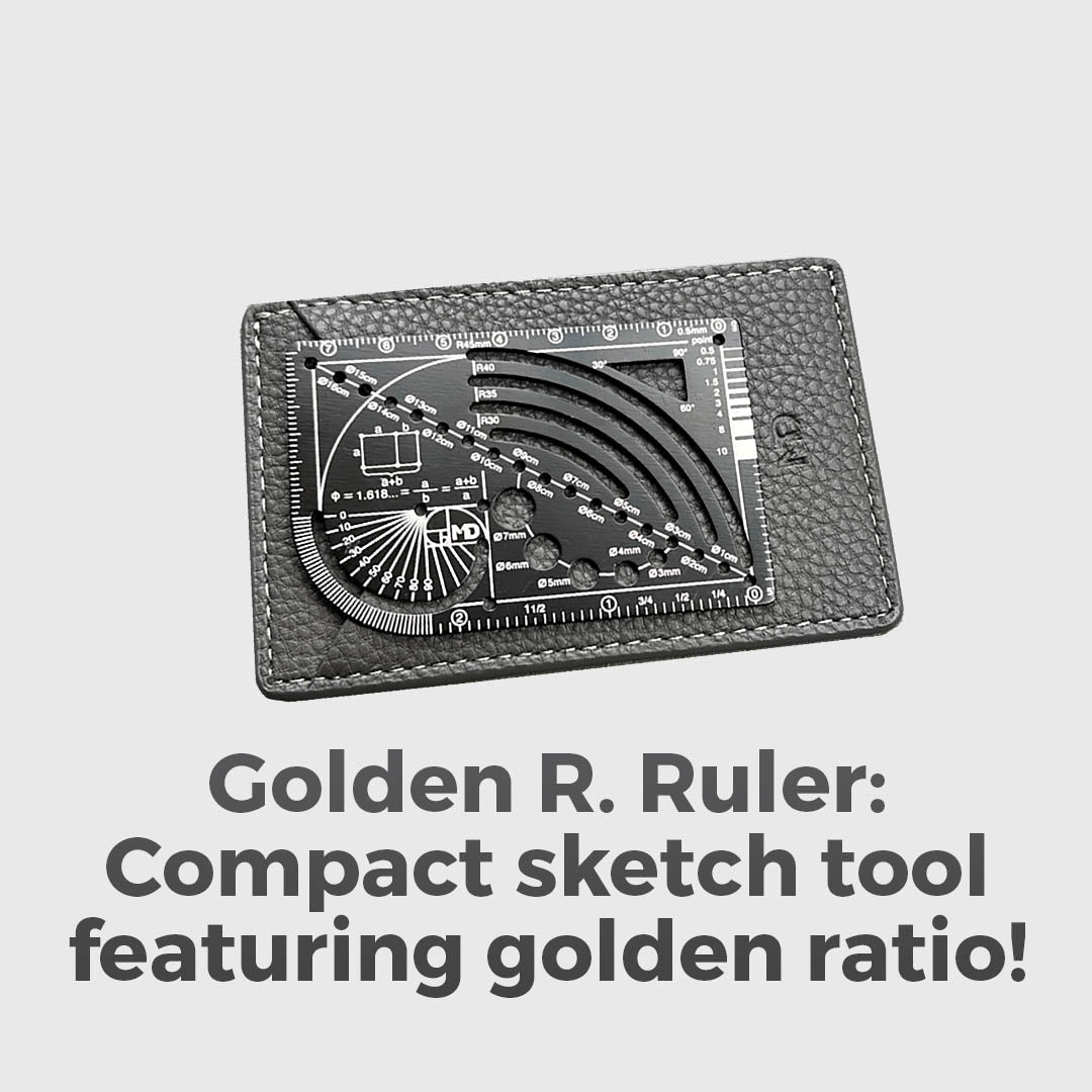 Golden Ratio Grid Drawing Tool &amp; Ruler