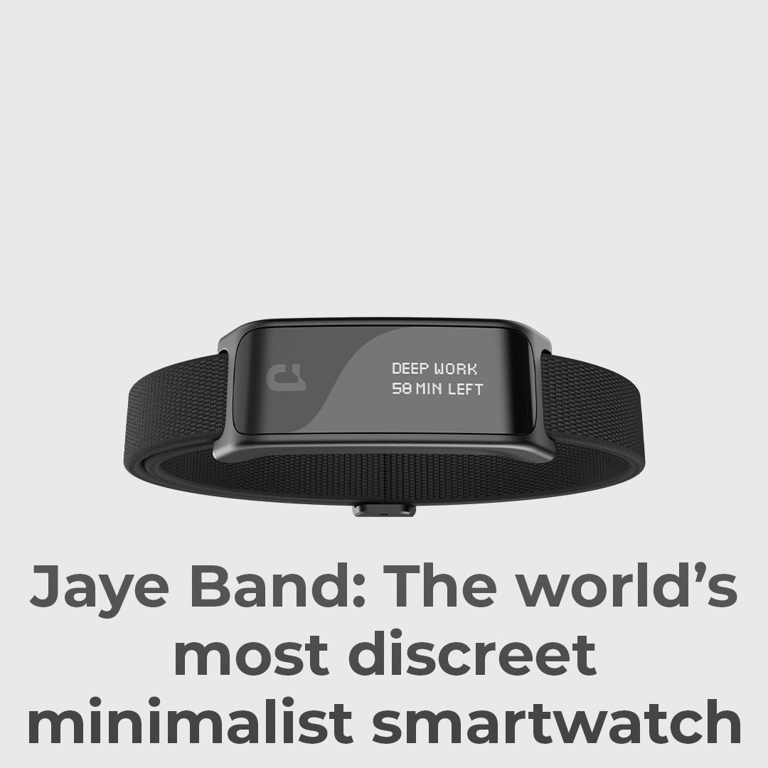 Minimalist Smartwatch, Maximum Focus