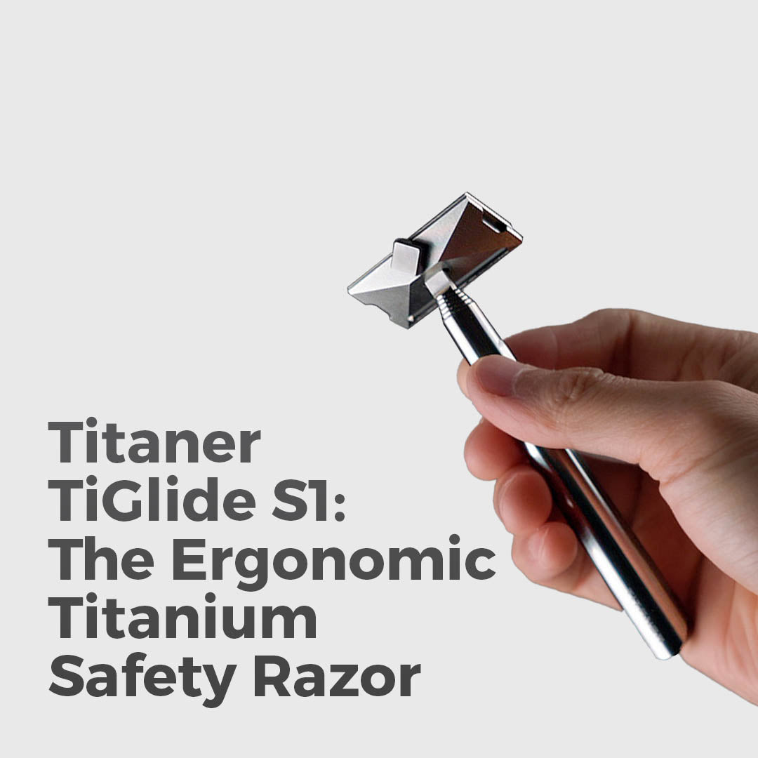 Ergonomic Titanium Safety Razor