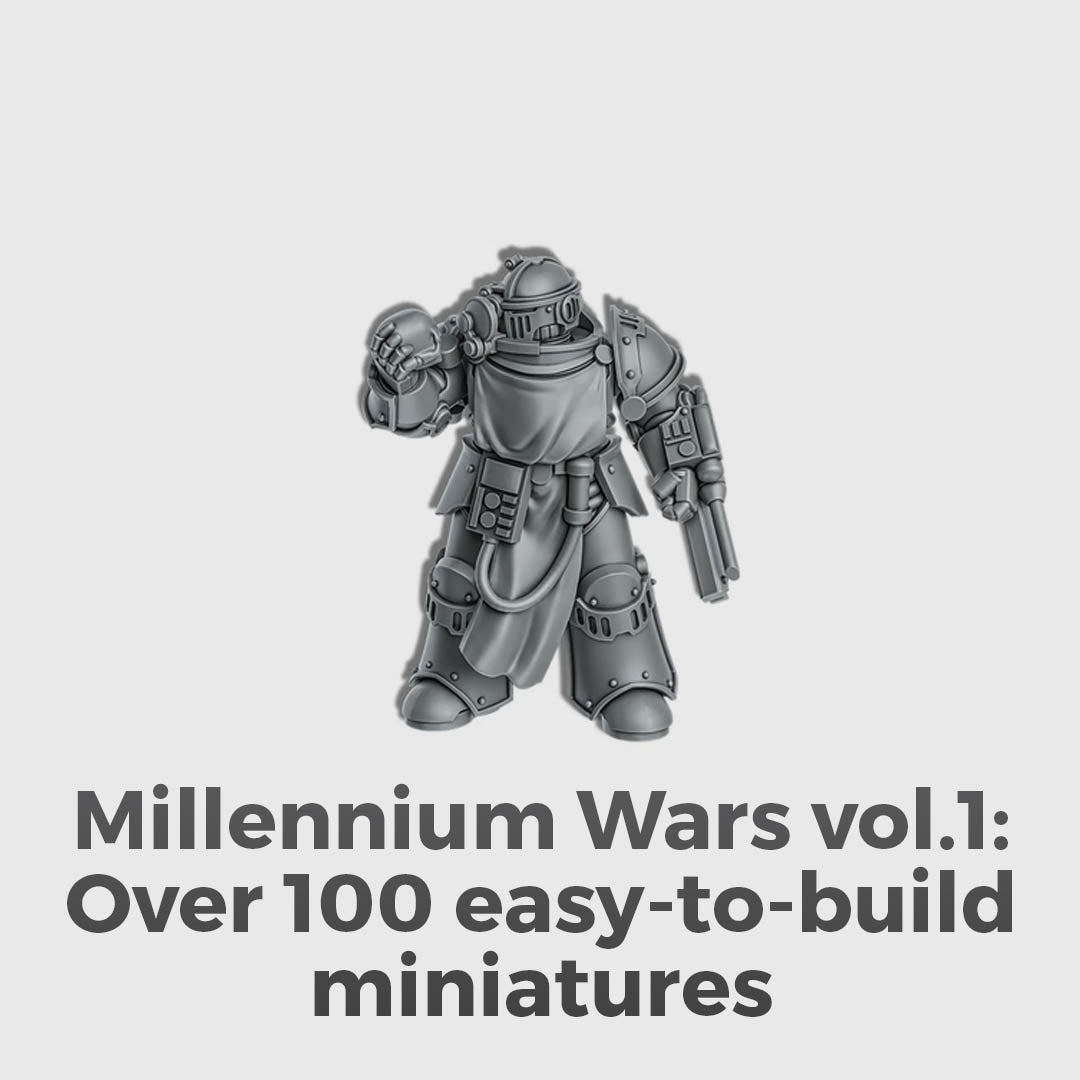 Over 100 Easy-To-Build Miniatures - First Backer
