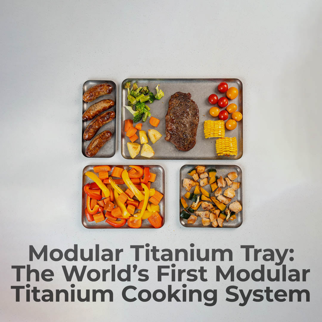Modular Titanium Trays for Perfect Meals