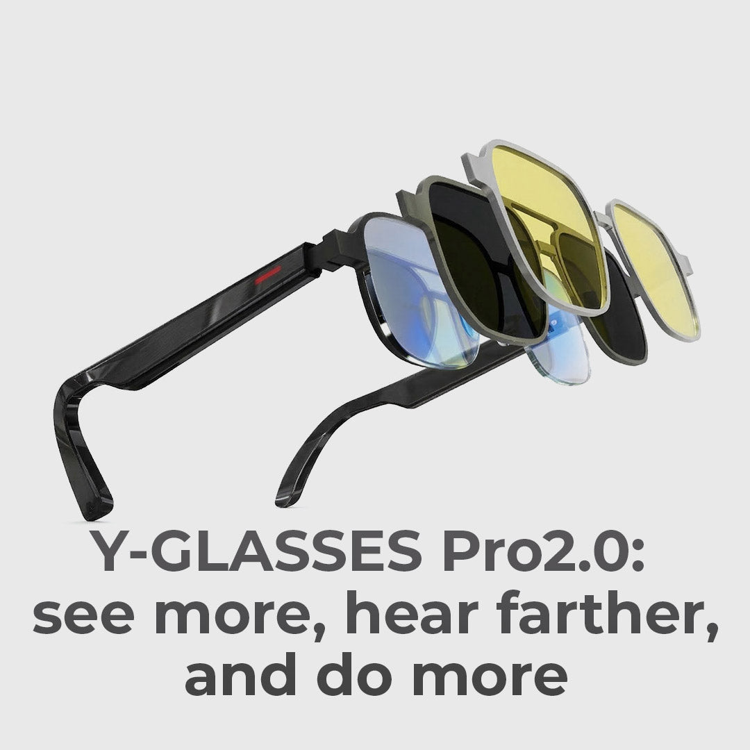 Magnetic Smart Glasses With Translation