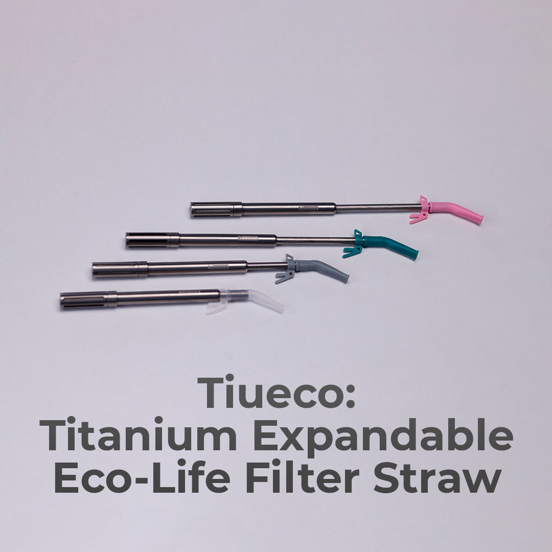 The Expandable Titanium Filter Straw