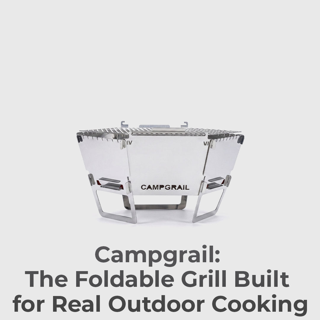 Flat-Pack Grill With Stove-Like Control