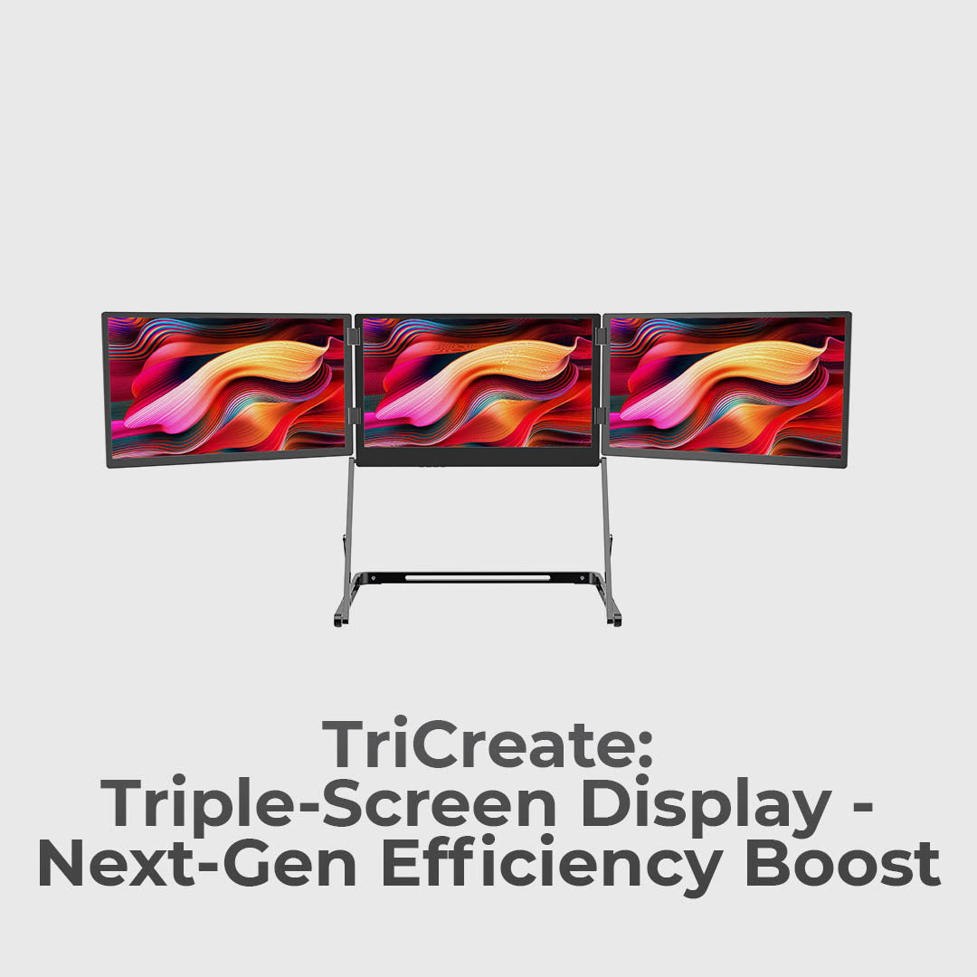 Triple-Screen Display For A Next-Gen Efficiency Boost