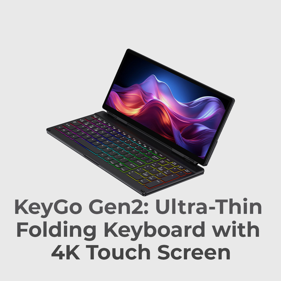 4K Touch Keyboard With 13-Inch Display