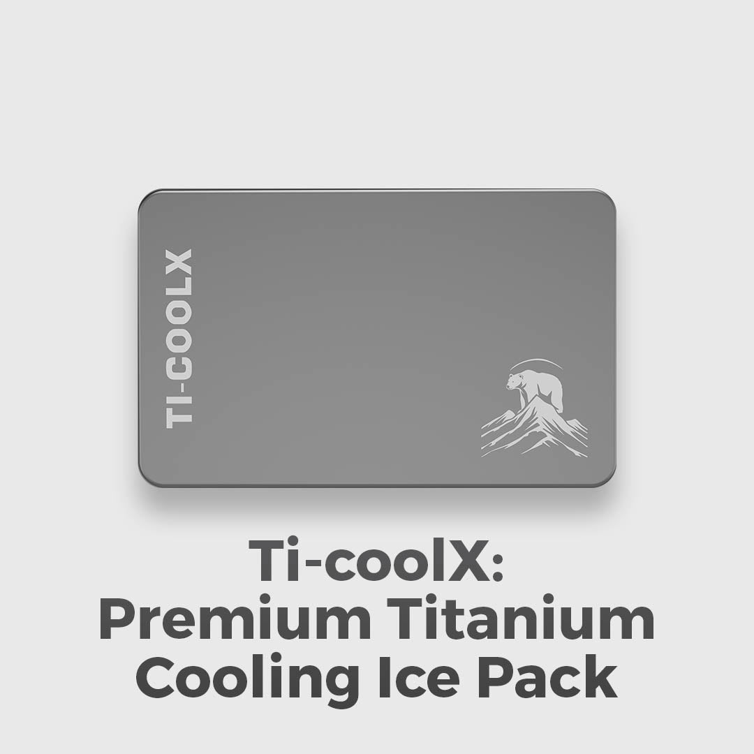 Lightweight, Long-Lasting Titanium Cooling Ice Pack