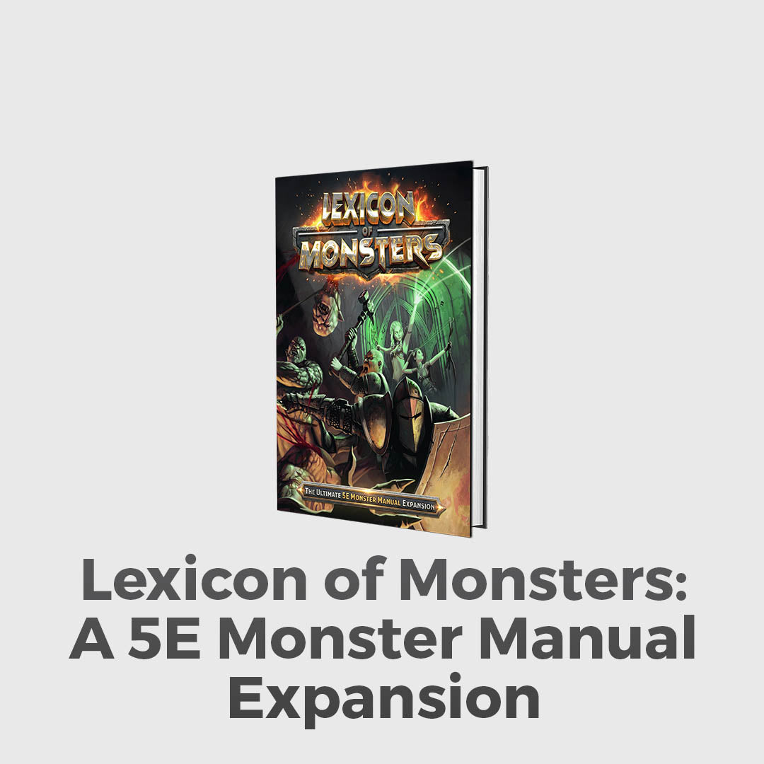 150+ 5E Monsters With Reactive Tactics