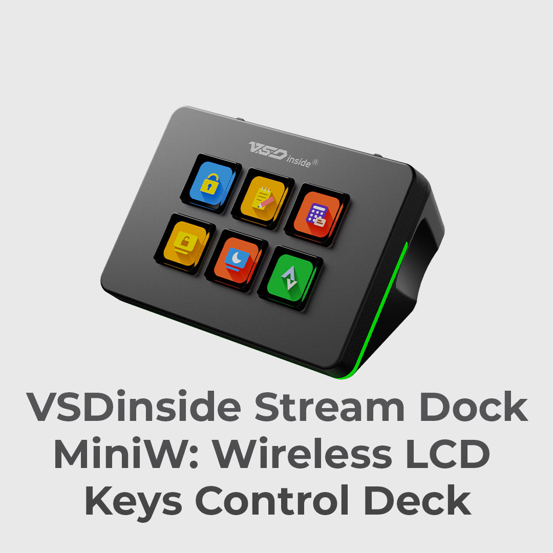 Wireless LCD Keys Control Deck