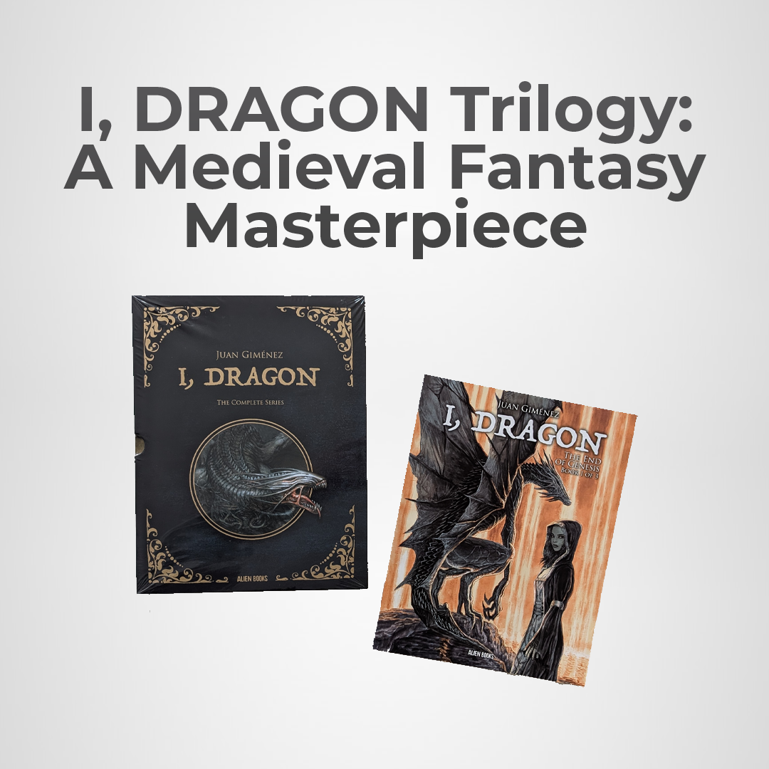 A Medieval Fantasy Graphic Novel Trilogy Like No Other