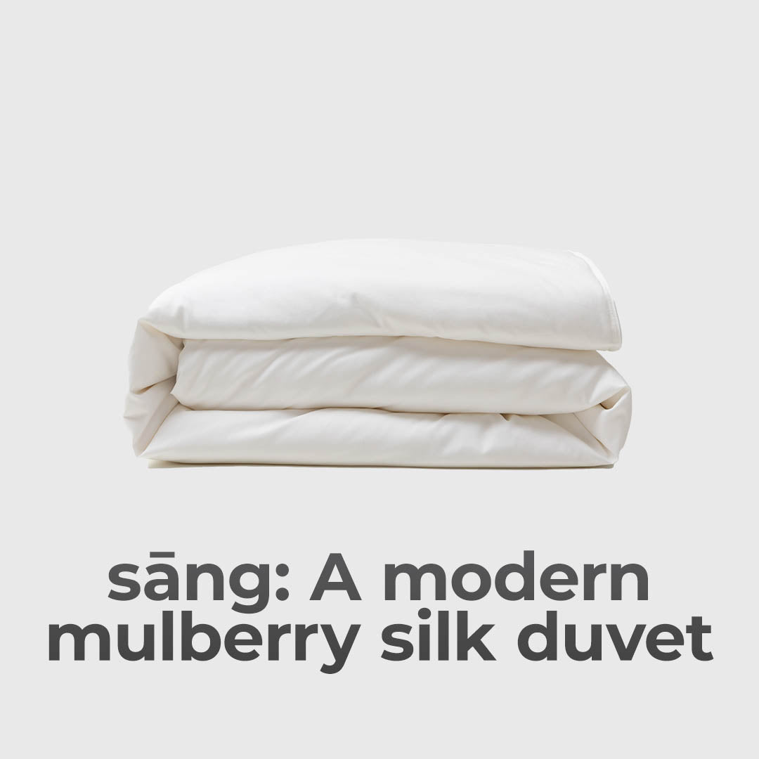Mulberry Silk Filled Duvet With A Pure Cotton Cover