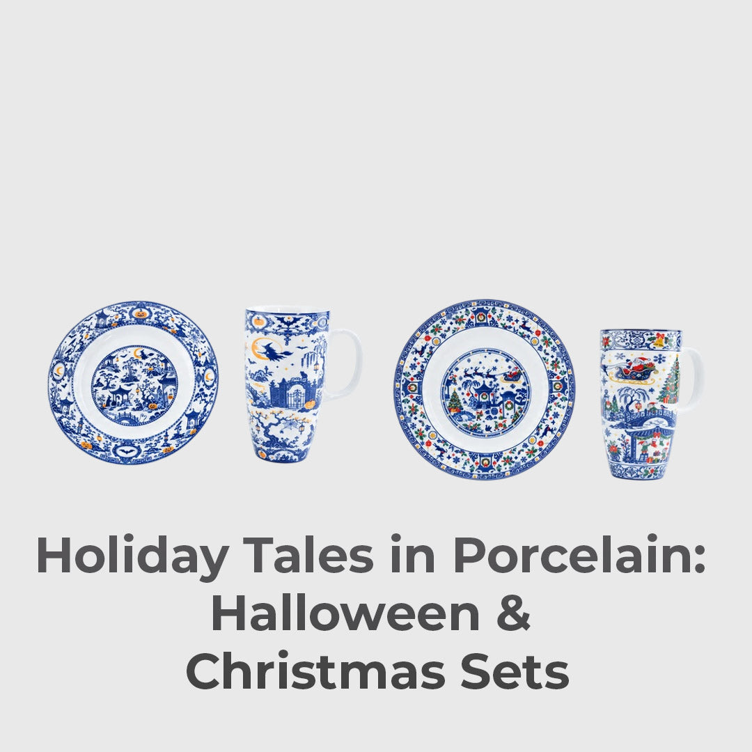 Holiday Porcelain Sets With Details To Discover