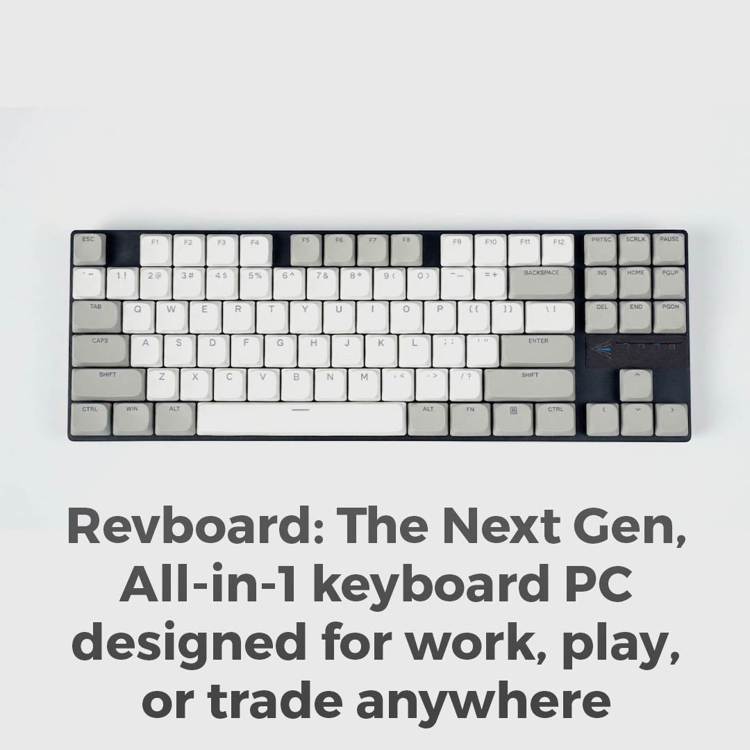 VR-Ready Keyboard PC For Work Anywhere