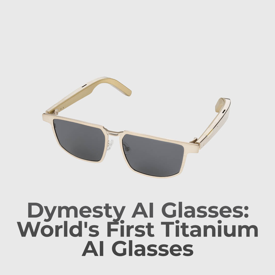 Titanium AI Glasses for Effortless Productivity