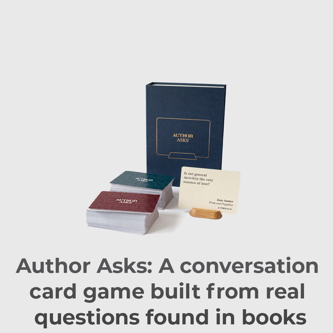 A Conversation Game For Book Lovers