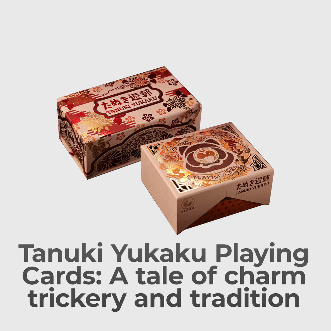 Japanese-Inspired Deck With Illustrated Hidden Tales