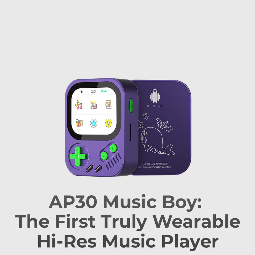 The Game Boy-Inspired Hi-Res Music Player - First Backer