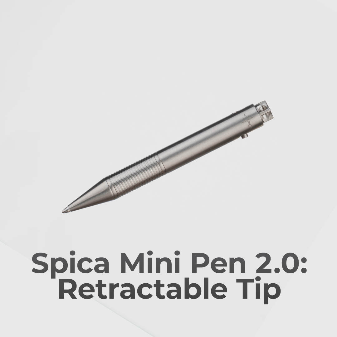 Mechanical Pen Engineered From Titanium