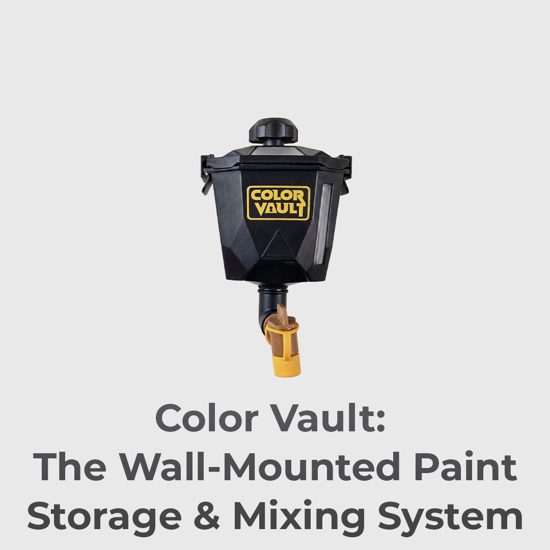 Sealed Wall-Mounted Paint Storage & Mixer