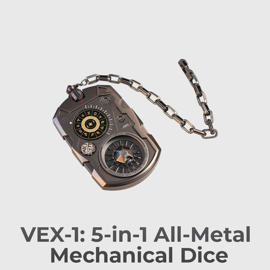 A Whole Dice Collection In One Hand