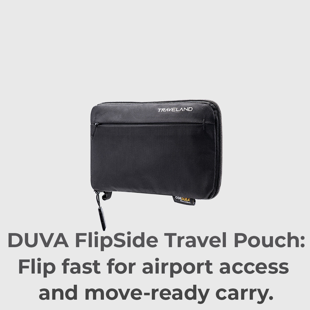 Travel Pouch That Thinks Ahead