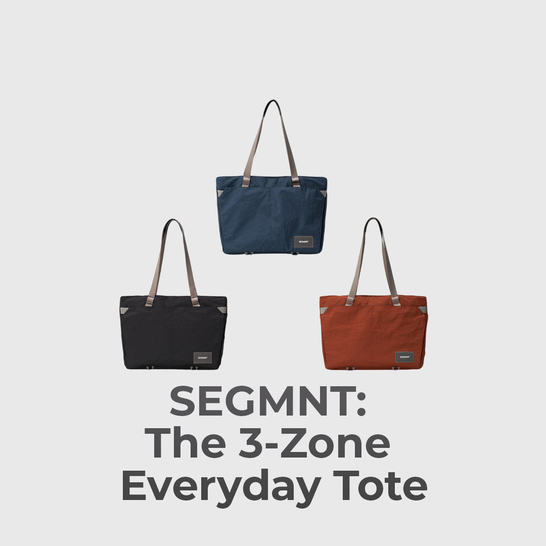 One Tote. Three Zones. A Place For Everything.