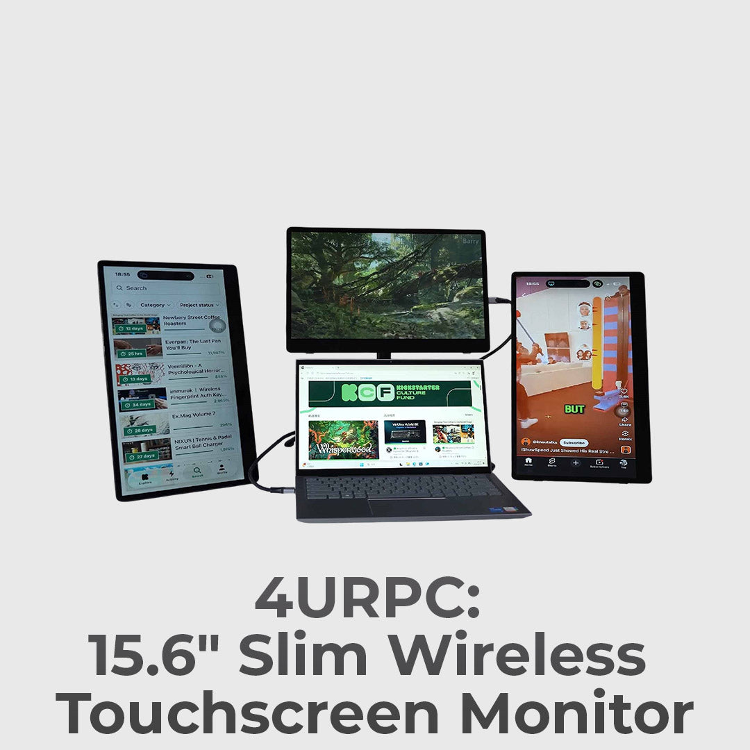 15.6-inch Wireless Touch Monitor