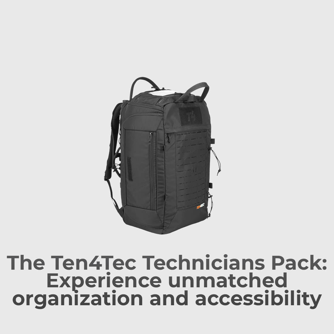 Technician&#39;s Backpack With Effortless Access