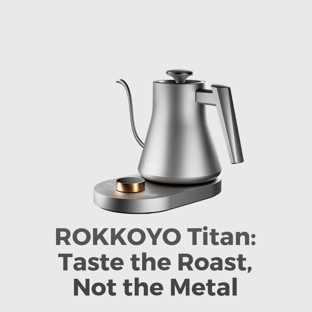 Titanium Gooseneck Kettle With ± 1 °C Control