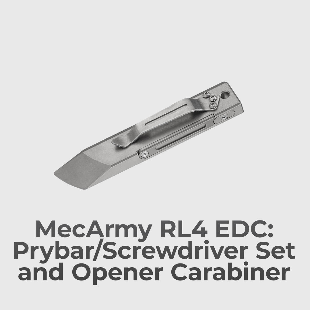 Engineered for Durability: Titanium EDC Tool with Hidden Features