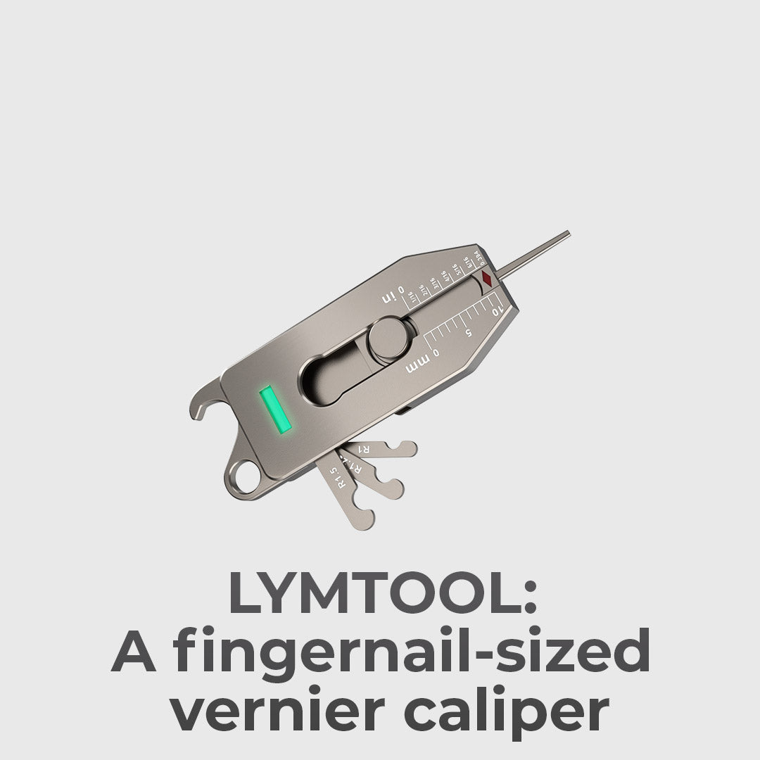 Titanium 6-in-1 Key Caliper