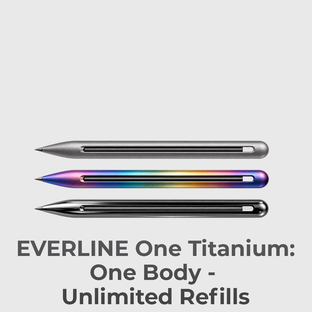 A Titanium Pen That Changes With The Refill