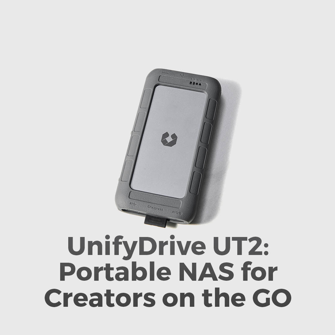 Portable NAS Storage For Creators On-the-Go