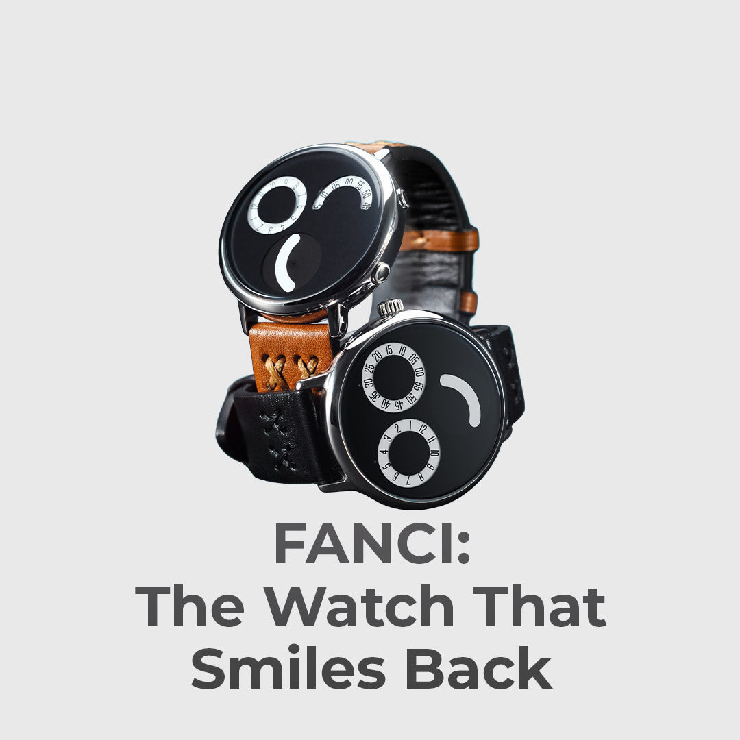 Stainless Steel Watch That Smiles Back